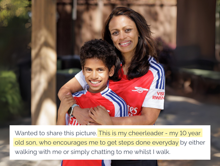 ‘My Biggest Cheerleader’